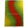 Rainbow Silk Shaggy with Blading Design